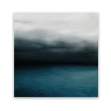 Shop Dark Horizon (Square) Art Print-Blue, Coastal, Scandinavian, Square, View All-framed painted poster wall decor artwork
