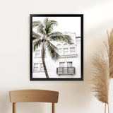 Shop California Casa Photo Art Print-Boho, Coastal, Green, Photography, Portrait, Tropical, View All, White-framed poster wall decor artwork