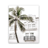 Shop California Casa Photo Art Print-Boho, Coastal, Green, Photography, Portrait, Tropical, View All, White-framed poster wall decor artwork