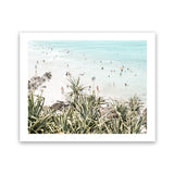 Shop Byron Bay Swims Photo Art Print-Blue, Coastal, Green, Landscape, Photography, Tropical, View All-framed poster wall decor artwork