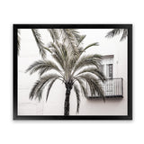 Shop Spanish Villa Photo Art Print-Boho, Coastal, Green, Landscape, Neutrals, Photography, Tropical, View All, White-framed poster wall decor artwork