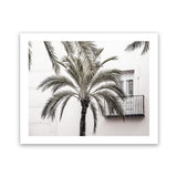 Shop Spanish Villa Photo Art Print-Boho, Coastal, Green, Landscape, Neutrals, Photography, Tropical, View All, White-framed poster wall decor artwork