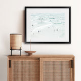 Shop Byron Swimmers Photo Art Print-Boho, Coastal, Landscape, Neutrals, People, Photography, Tropical, View All-framed poster wall decor artwork