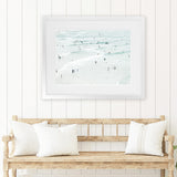 Shop Byron Swimmers Photo Art Print-Boho, Coastal, Landscape, Neutrals, People, Photography, Tropical, View All-framed poster wall decor artwork