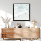 Shop Byron Swimmers (Square) Photo Art Print-Boho, Coastal, Neutrals, Photography, Square, Tropical, View All-framed poster wall decor artwork