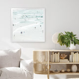 Shop Byron Swimmers (Square) Photo Art Print-Boho, Coastal, Neutrals, Photography, Square, Tropical, View All-framed poster wall decor artwork
