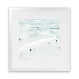 Shop Byron Swimmers (Square) Photo Art Print-Boho, Coastal, Neutrals, Photography, Square, Tropical, View All-framed poster wall decor artwork