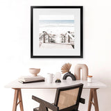Shop Beach Stairs (Square) Photo Art Print-Boho, Coastal, Hamptons, Neutrals, Photography, Square, Tropical, View All-framed poster wall decor artwork