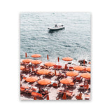 Shop One Fire Club VII Photo Art Print-Amalfi Coast Italy, Coastal, Orange, Photography, Portrait, Rectangle, View All-framed poster wall decor artwork