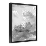 Shop Grey Cloudscape II Canvas Art Print-Grey, Portrait, Scandinavian, View All-framed wall decor artwork