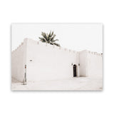 Shop The White Casa Photo Canvas Art Print-Boho, Coastal, Landscape, Moroccan Days, Neutrals, Photography, Photography Canvas Prints, View All, White-framed wall decor artwork