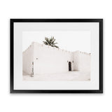Shop The White Casa Photo Art Print-Boho, Coastal, Landscape, Moroccan Days, Neutrals, Photography, View All, White-framed poster wall decor artwork