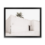 Shop The White Casa Photo Art Print-Boho, Coastal, Landscape, Moroccan Days, Neutrals, Photography, View All, White-framed poster wall decor artwork