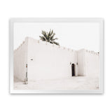 Shop The White Casa Photo Art Print-Boho, Coastal, Landscape, Moroccan Days, Neutrals, Photography, View All, White-framed poster wall decor artwork