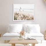 Shop Coastal Grass Photo Art Print-Boho, Botanicals, Coastal, Florals, Hamptons, Landscape, Neutrals, Photography, View All-framed poster wall decor artwork