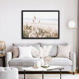 Shop Coastal Grass Photo Canvas Art Print-Boho, Botanicals, Coastal, Florals, Hamptons, Landscape, Neutrals, Photography, Photography Canvas Prints, View All-framed wall decor artwork