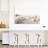 Shop Beach Sand Dunes II Photo Canvas Art Print-Boho, Coastal, Landscape, Neutrals, Photography, Photography Canvas Prints, View All, White-framed wall decor artwork