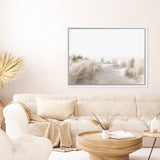 Shop Beach Sand Dunes II Photo Canvas Art Print-Boho, Coastal, Landscape, Neutrals, Photography, Photography Canvas Prints, View All, White-framed wall decor artwork