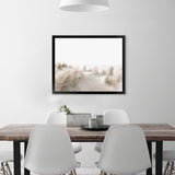 Shop Beach Sand Dunes II Photo Art Print-Boho, Coastal, Landscape, Neutrals, Photography, View All, White-framed poster wall decor artwork