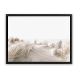 Shop Beach Sand Dunes II Photo Canvas Art Print-Boho, Coastal, Landscape, Neutrals, Photography, Photography Canvas Prints, View All, White-framed wall decor artwork