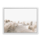 Shop Beach Sand Dunes II Photo Canvas Art Print-Boho, Coastal, Landscape, Neutrals, Photography, Photography Canvas Prints, View All, White-framed wall decor artwork