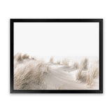 Shop Beach Sand Dunes II Photo Art Print-Boho, Coastal, Landscape, Neutrals, Photography, View All, White-framed poster wall decor artwork