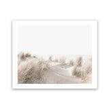 Shop Beach Sand Dunes II Photo Art Print-Boho, Coastal, Landscape, Neutrals, Photography, View All, White-framed poster wall decor artwork