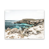Shop Lagoon Bay Photo Canvas Art Print-Blue, Boho, Brown, Coastal, Green, Landscape, Photography, Photography Canvas Prints, View All-framed wall decor artwork