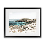 Shop Lagoon Bay Photo Art Print-Blue, Boho, Brown, Coastal, Green, Landscape, Photography, View All-framed poster wall decor artwork