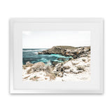 Shop Lagoon Bay Photo Art Print-Blue, Boho, Brown, Coastal, Green, Landscape, Photography, View All-framed poster wall decor artwork