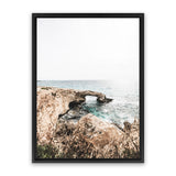Shop Island Arch Photo Canvas Art Print-Brown, Coastal, Photography, Photography Canvas Prints, Portrait, View All-framed wall decor artwork