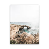 Shop Island Arch Photo Canvas Art Print-Brown, Coastal, Photography, Photography Canvas Prints, Portrait, View All-framed wall decor artwork