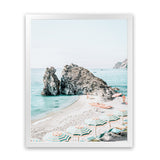 Shop Italian Summer Photo Art Print-Amalfi Coast Italy, Blue, Coastal, Green, Photography, Portrait, View All-framed poster wall decor artwork