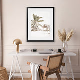 Shop Island Hut Photo Art Print-Boho, Coastal, Green, Neutrals, Photography, Portrait, Tropical, View All, White-framed poster wall decor artwork