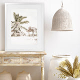 Shop Island Hut Photo Art Print-Boho, Coastal, Green, Neutrals, Photography, Portrait, Tropical, View All, White-framed poster wall decor artwork