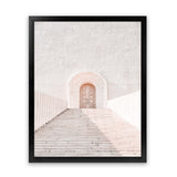 Shop Pastel Doorway Photo Art Print-Boho, Moroccan Days, Neutrals, Photography, Pink, Portrait, View All-framed poster wall decor artwork