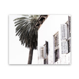 Shop Coastal Casa Photo Art Print-Amalfi Coast Italy, Black, Boho, Coastal, Landscape, Photography, Tropical, View All, White-framed poster wall decor artwork