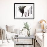 Shop Coastal Casa Photo Art Print-Amalfi Coast Italy, Black, Boho, Coastal, Landscape, Photography, Tropical, View All, White-framed poster wall decor artwork