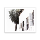 Shop Coastal Casa Photo Art Print-Amalfi Coast Italy, Black, Boho, Coastal, Landscape, Photography, Tropical, View All, White-framed poster wall decor artwork