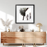 Shop Coastal Casa (Square) Photo Art Print-Amalfi Coast Italy, Black, Boho, Coastal, Photography, Square, Tropical, View All, White-framed poster wall decor artwork