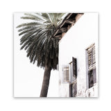 Shop Coastal Casa (Square) Photo Art Print-Amalfi Coast Italy, Black, Boho, Coastal, Photography, Square, Tropical, View All, White-framed poster wall decor artwork