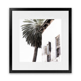 Shop Coastal Casa (Square) Photo Art Print-Amalfi Coast Italy, Black, Boho, Coastal, Photography, Square, Tropical, View All, White-framed poster wall decor artwork