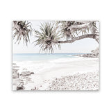 Shop Sunshine Coast Photo Art Print-Boho, Coastal, Green, Landscape, Photography, Tropical, View All, White-framed poster wall decor artwork