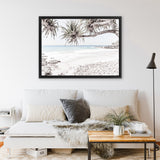 Shop Sunshine Coast Photo Canvas Art Print-Boho, Botanicals, Coastal, Green, Landscape, Photography, Photography Canvas Prints, Tropical, View All, White-framed wall decor artwork
