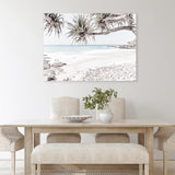Shop Sunshine Coast Photo Canvas Art Print-Boho, Botanicals, Coastal, Green, Landscape, Photography, Photography Canvas Prints, Tropical, View All, White-framed wall decor artwork