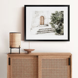 Shop Arched Doorway Photo Art Print-Boho, Botanicals, Coastal, Green, Landscape, Moroccan Days, Neutrals, Photography, Tropical, View All-framed poster wall decor artwork