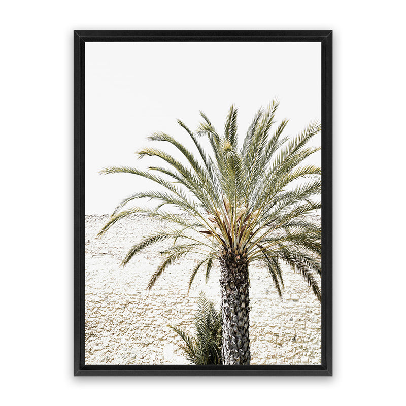 Shop Vacation Palm Photo Canvas Art Print-Boho, Botanicals, Coastal, Green, Moroccan Days, Photography, Photography Canvas Prints, Portrait, Tropical, View All-framed wall decor artwork