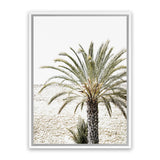 Shop Vacation Palm Photo Canvas Art Print-Boho, Botanicals, Coastal, Green, Moroccan Days, Photography, Photography Canvas Prints, Portrait, Tropical, View All-framed wall decor artwork