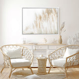 Shop Pampas Grass Reeds Photo Canvas Art Print-Boho, Botanicals, Coastal, Landscape, Neutrals, Photography, Photography Canvas Prints, View All-framed wall decor artwork