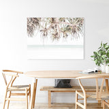 Shop Island Summer Photo Canvas Art Print-Boho, Botanicals, Coastal, Green, Landscape, Photography, Photography Canvas Prints, View All, White-framed wall decor artwork